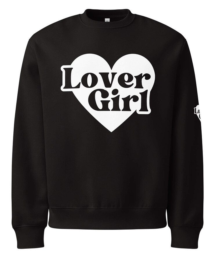 Oversized Heavyweight Sweatshirt - Lover Girl | Sweatshirt | Buy Online | GRAPHIC T-SHIRTS