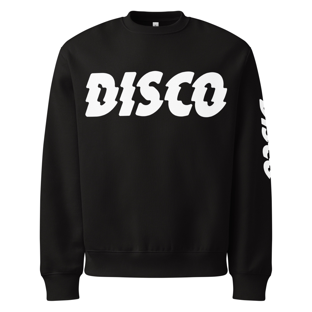 Oversized Heavyweight Sweatshirt - Disco