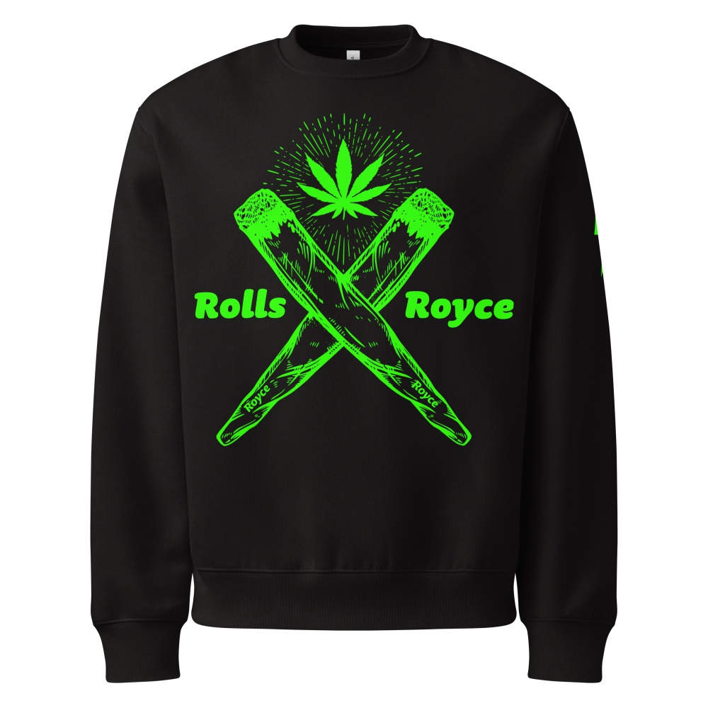 Oversized Heavyweight Sweatshirt - Rolls Royce