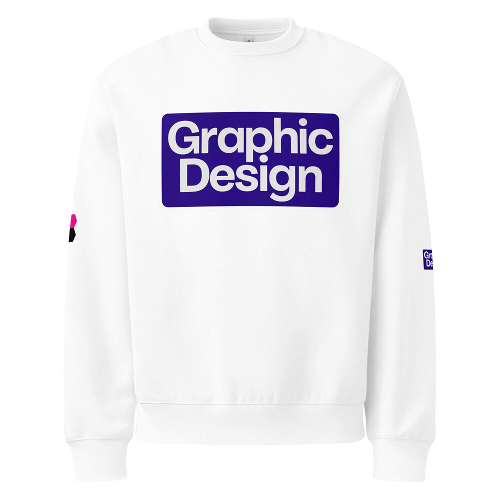 Oversized Heavyweight Sweatshirt - Graphic Design — GRAPHIC T-SHIRTS
