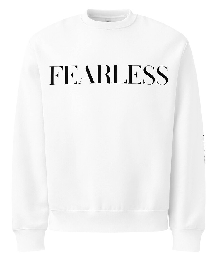 Oversized Heavyweight Sweatshirt - Fearless | Sweatshirt | Buy Online | GRAPHIC T-SHIRTS