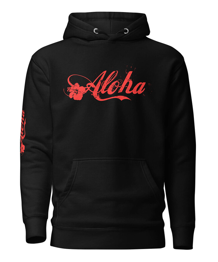 Unisex Premium Hoodie - Cotton Heritage - Aloha Hawaii Vintage Surfing | Hoodie | Buy Online | GRAPHIC T-SHIRTS