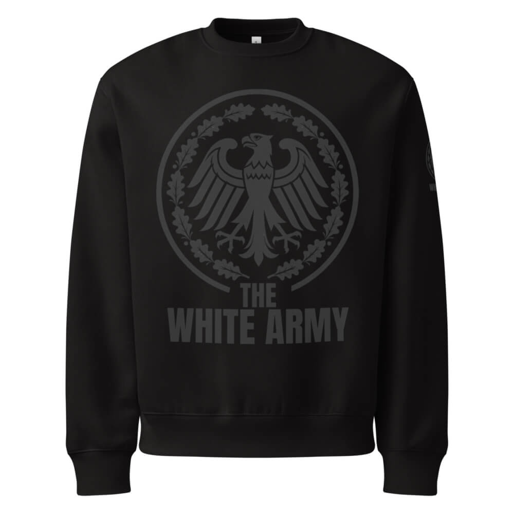 Oversized Heavyweight Sweatshirt - THE WHITE ARMY